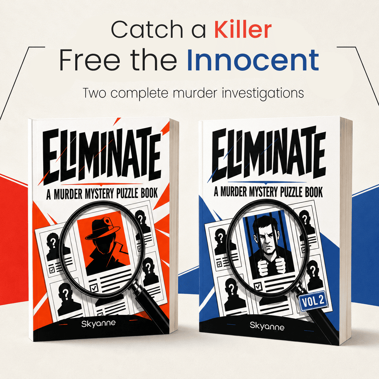 Eliminate - 150 Clues. 36 Suspects. 1 Killer.
