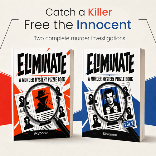 Eliminate - 150 Clues. 36 Suspects. 1 Killer.