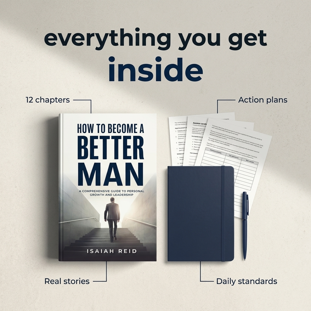 How to Become a Better Man